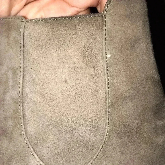 Eileen Fisher Peer Shadow Suede Bootie Size 6 - Picture 11 of 11